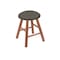 Holland Bar Stool Co Oak Vanity Stool, Medium Finish, Black Vinyl Seat RC18OSMed019 - alternate 1